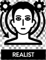 C:\Users\Наталочка\Desktop\DALL·E 2024-03-19 19.16.38 - Create an icon representing a realist person, capturing the essence of practicality and grounded thinking. This icon should depict a figure with a foc.png